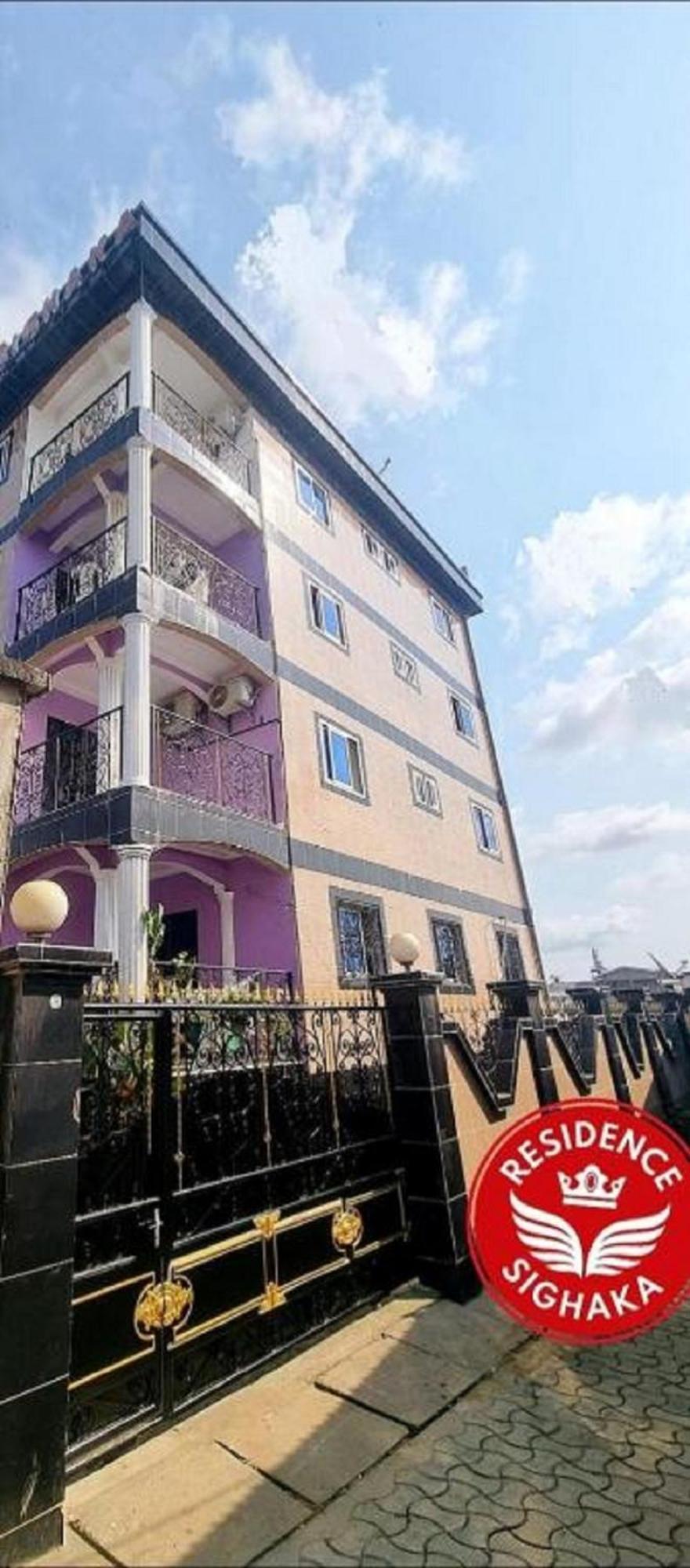 Residence Sighaka - Gold Apartment - Wifi, Gardien, Parking Douala Buitenkant foto
